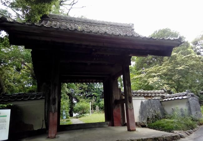 歴史を感じる静かな寺