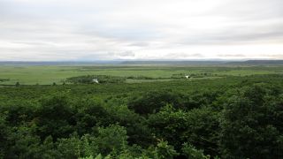 初夏の細岡展望台