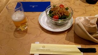 京王プラザホテル八王子の中華レストランです