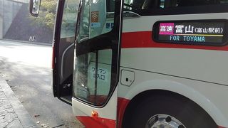 金沢～富山の高速バス
