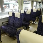 快適な列車です