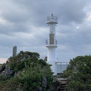 薩摩半島南端の長崎鼻灯台