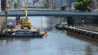 桜川の近くです