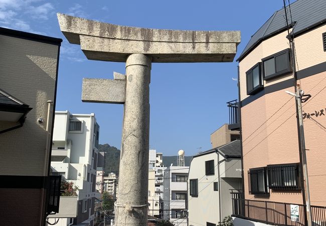 山王神社二の鳥居 一本柱鳥居 クチコミ アクセス 営業時間 長崎市 フォートラベル