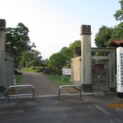 津山の庭園です