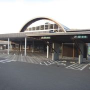 白神山地の秋田県側入り口にある道の駅