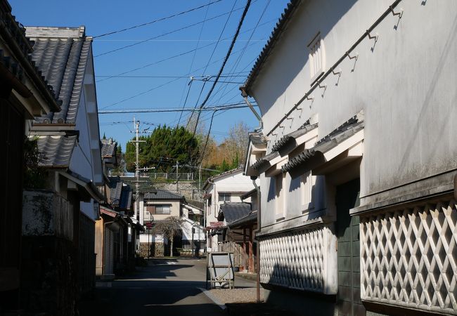 日向の南、港町美々津の保存町並み