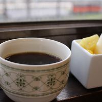 コーヒーやデザートも頂けました