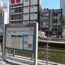 案内板があります