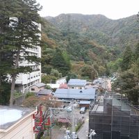 温泉街が一望できます