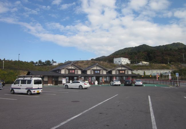 道の駅のような感じの所