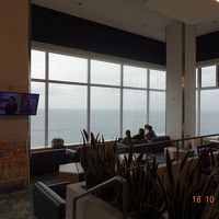 ロビー。ここでWi-Fiが使えます