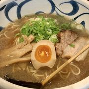 松山では人気のラーメン店