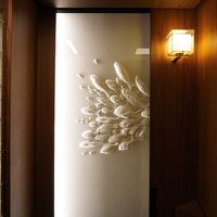 エレベーターの一つ、和菓紙という作品だそうです