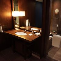 パウダールームと浴室はゆったり使えました