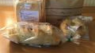 お土産用にパン類を購入しました。