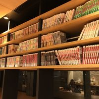 １Fの食事処にはコミックなどがあり自由に読めます