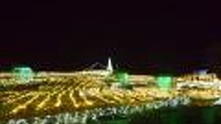 冬は光のアートで埋め尽くされる