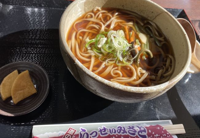 朝ごはんからお蕎麦