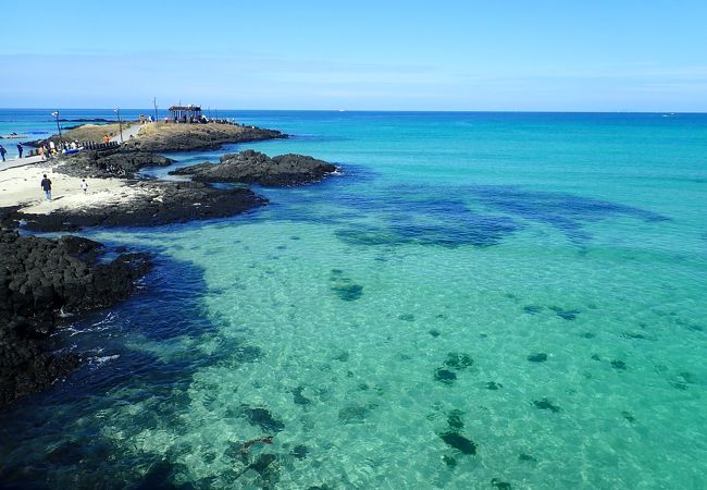 咸徳 犀牛峰海水浴場