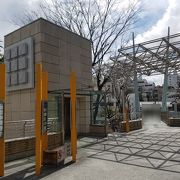 代官山駅から小さな橋を渡って行ける