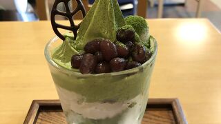 コスパの良い抹茶パフェ