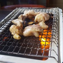 焼きます