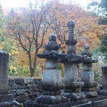 勝頼たちのお墓