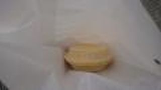 モナカアイス（抹茶味）がおいしかった