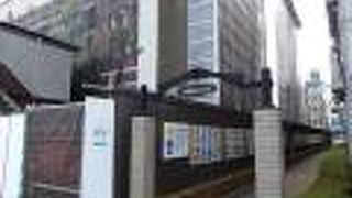 工事の様子が展示