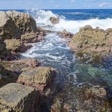 とても美しい海岸でした！
