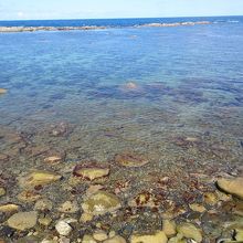 この澄んだ海！　感動です！！