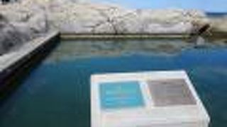 自然の岩場をお散歩♪