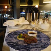 インルームディナーの雰囲気は特等席