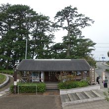 花時計の展望台から