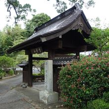 安楽寺の山門
