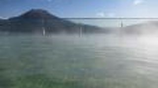 温泉街よりも遊覧船、遊覧船よりも双岳台？