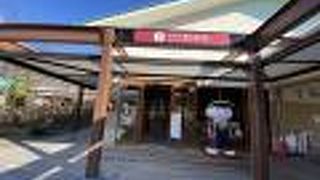 観光情報盛りだくさん。足湯もある。