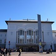 ザルツブルクの起点となる中央駅