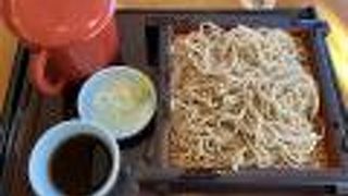 駅近くのお蕎麦屋さん