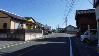 東海道見附宿と御油宿を結ぶ脇街道