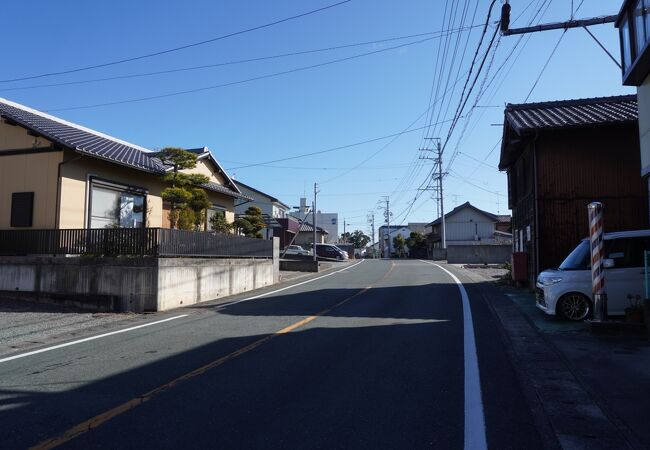 東海道見附宿と御油宿を結ぶ脇街道