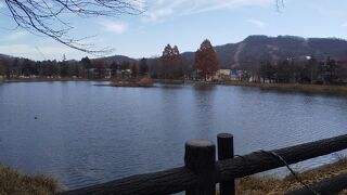 軽井沢駅から徒歩で