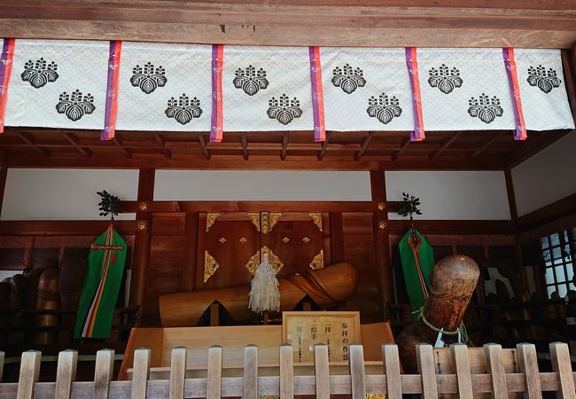 御神体がユニークな神社