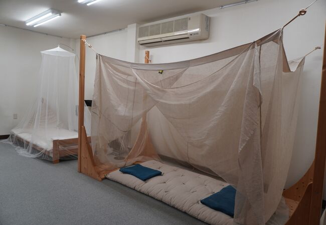蚊帳のショールーム