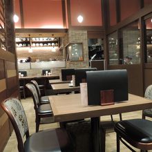 ゆっくりくつろげる雰囲気