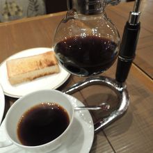 本格的なコーヒー