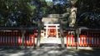 メインの参道から離れているので、空いています。