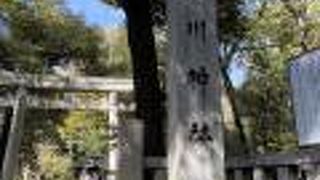 落ち着いた雰囲気の神社