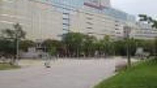 ベンチはないけど、座れる場所はあります。